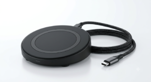 Magnetic Wireless Charger with USB-C Cable