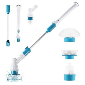 Electric Spin Scrubber With 7 Replaceable Brush Head