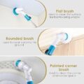 61b_uTO-33L._SX466 Electric Spin Scrubber With 7 Replaceable Brush Head